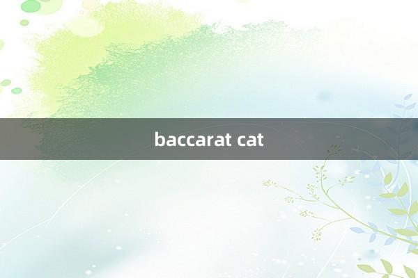 baccarat cat