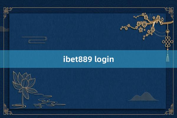 ibet889 login