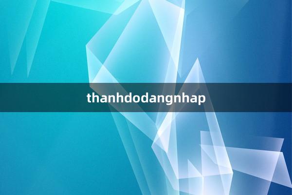 thanhdodangnhap