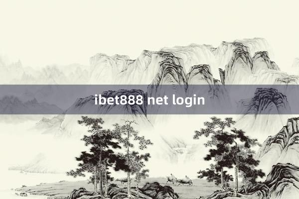 ibet888 net login