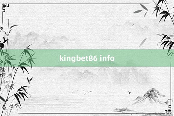 kingbet86 info