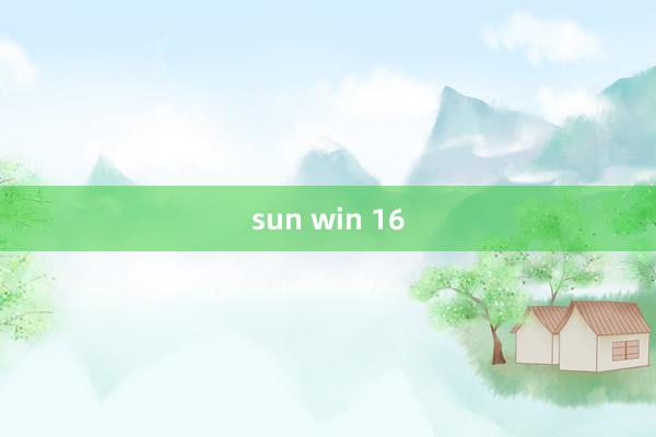 sun win 16