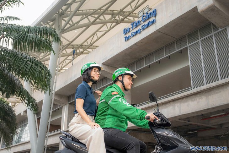 Lên Grab tới... metro - Ảnh 1.